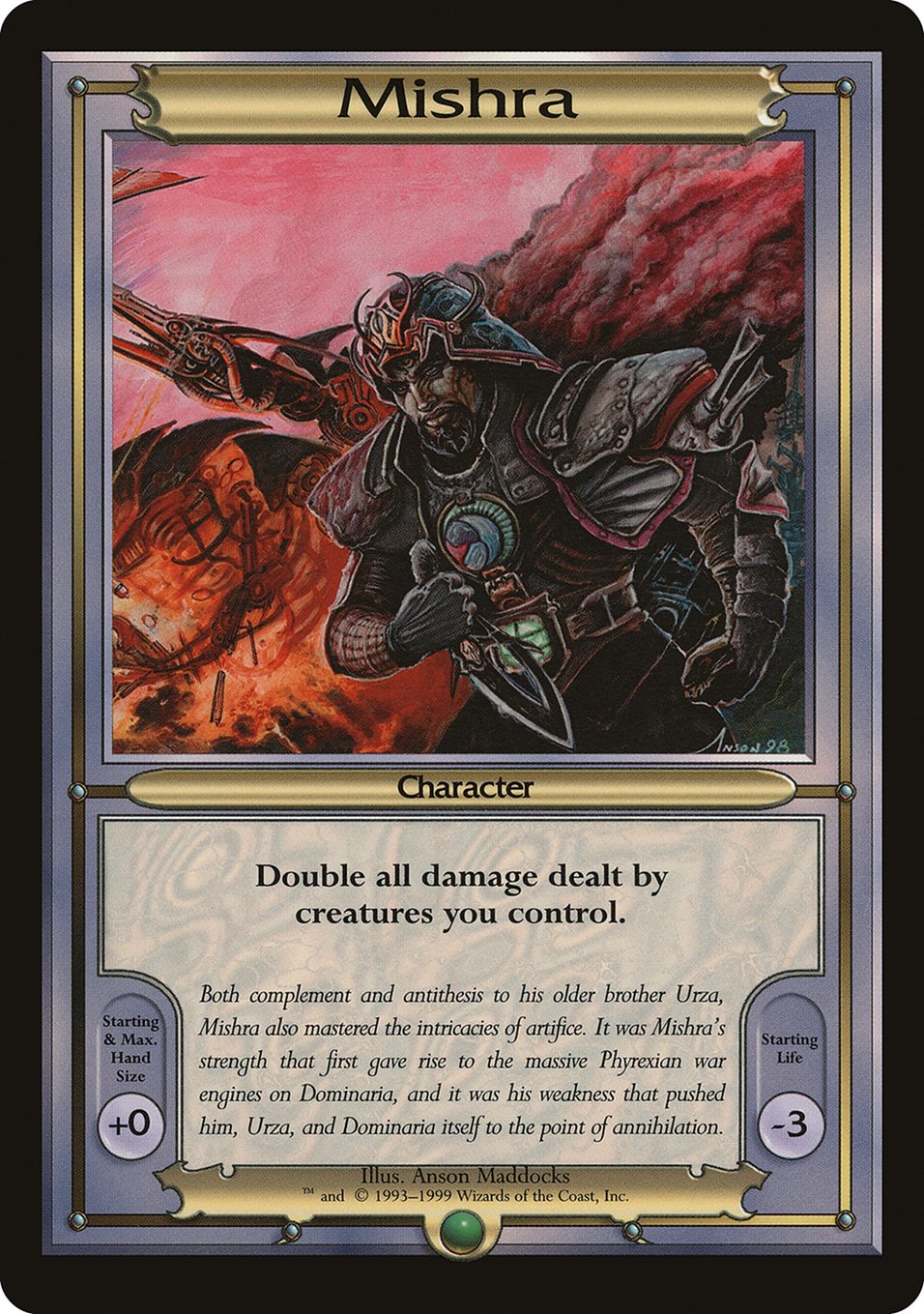 Mishra [Vanguard Series] | Dumpster Cat Games