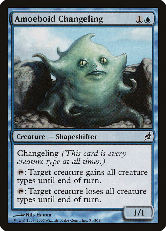 Amoeboid Changeling [Lorwyn] | Dumpster Cat Games
