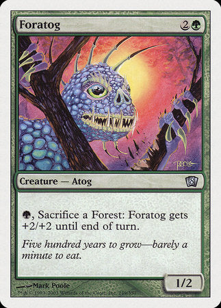 Foratog [Eighth Edition] | Dumpster Cat Games