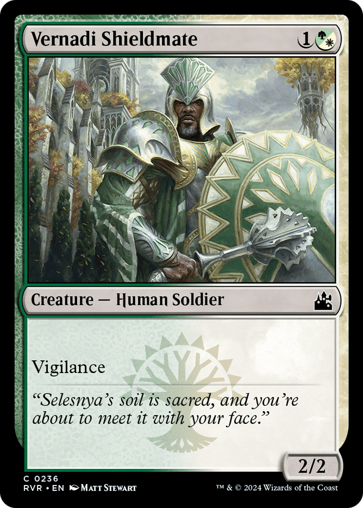 Vernadi Shieldmate [Ravnica Remastered] | Dumpster Cat Games
