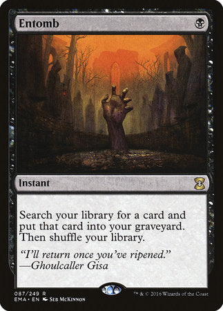 Entomb [Eternal Masters] | Dumpster Cat Games