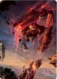 Mountain 2 Art Card [Zendikar Rising Art Series] | Dumpster Cat Games