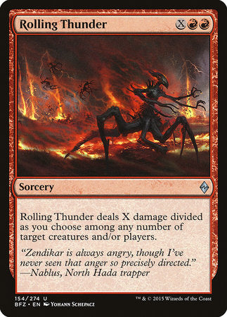 Rolling Thunder [Battle for Zendikar] | Dumpster Cat Games