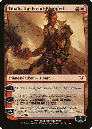 Tibalt, the Fiend-Blooded [Avacyn Restored] | Dumpster Cat Games