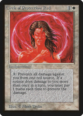 Circle of Protection: Red [Limited Edition Beta] | Dumpster Cat Games