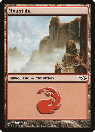 Mountain (62) [Duel Decks: Elves vs. Goblins] | Dumpster Cat Games