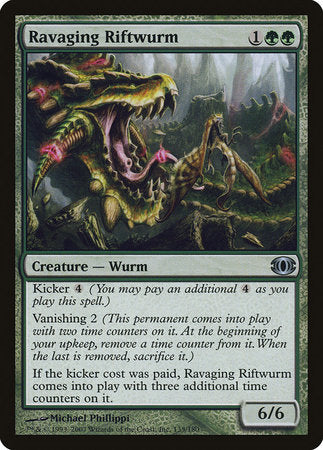 Ravaging Riftwurm [Future Sight] | Dumpster Cat Games