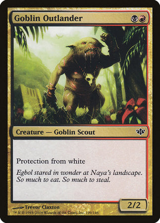 Goblin Outlander [Conflux] | Dumpster Cat Games