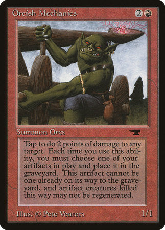 Orcish Mechanics [Antiquities] | Dumpster Cat Games