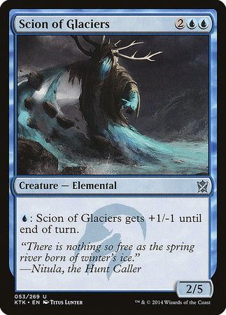 Scion of Glaciers [Khans of Tarkir] | Dumpster Cat Games