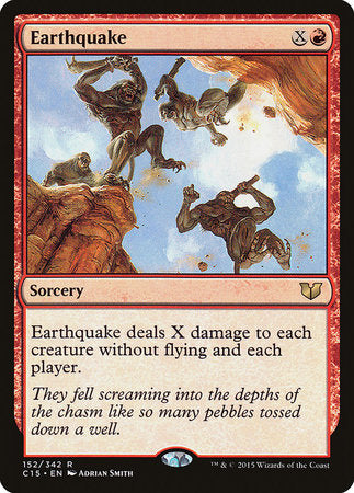 Earthquake [Commander 2015] | Dumpster Cat Games