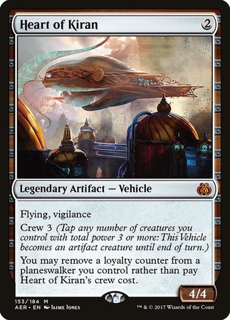 Heart of Kiran [Aether Revolt] | Dumpster Cat Games