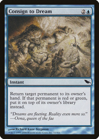 Consign to Dream [Shadowmoor] | Dumpster Cat Games