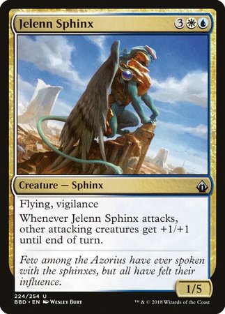 Jelenn Sphinx [Battlebond] | Dumpster Cat Games