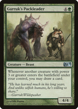 Garruk's Packleader [Magic 2013] | Dumpster Cat Games