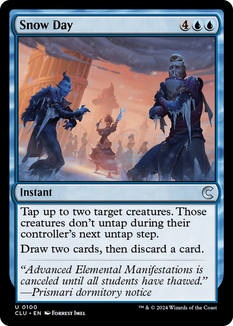 Snow Day [Ravnica: Clue Edition] | Dumpster Cat Games