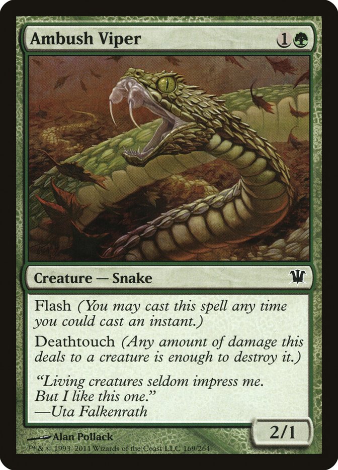 Ambush Viper [Innistrad] | Dumpster Cat Games
