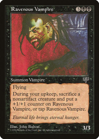 Ravenous Vampire [Mirage] | Dumpster Cat Games