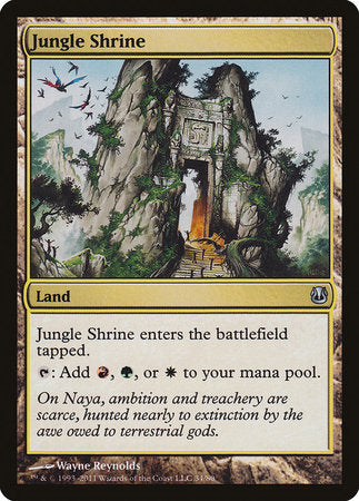 Jungle Shrine [Duel Decks: Ajani vs. Nicol Bolas] | Dumpster Cat Games