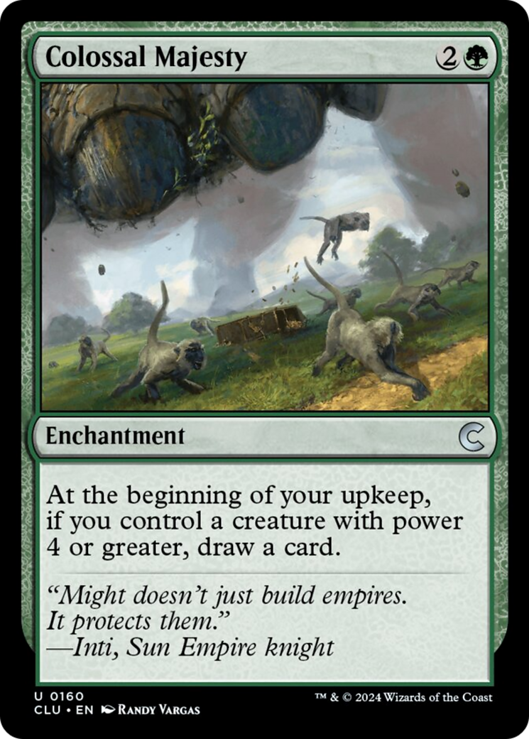 Colossal Majesty [Ravnica: Clue Edition] | Dumpster Cat Games