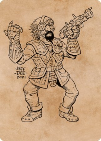 Jan Jansen, Chaos Crafter Art Card [Commander Legends: Battle for Baldur's Gate Art Series] | Dumpster Cat Games