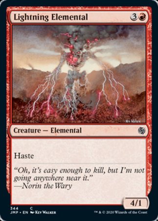 Lightning Elemental [Jumpstart] | Dumpster Cat Games