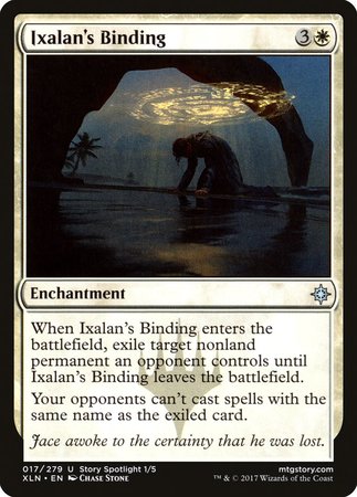 Ixalan's Binding [Ixalan] | Dumpster Cat Games