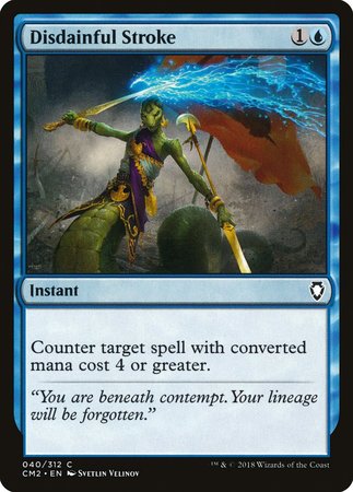 Disdainful Stroke [Commander Anthology Volume II] | Dumpster Cat Games
