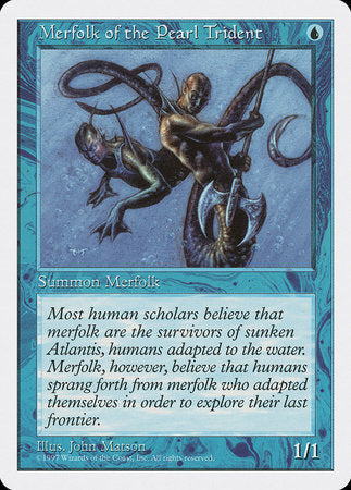 Merfolk of the Pearl Trident [Fifth Edition] | Dumpster Cat Games