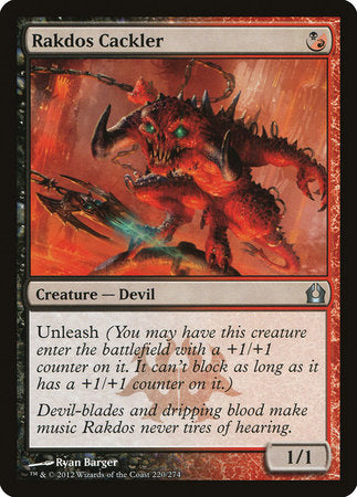 Rakdos Cackler [Return to Ravnica] | Dumpster Cat Games