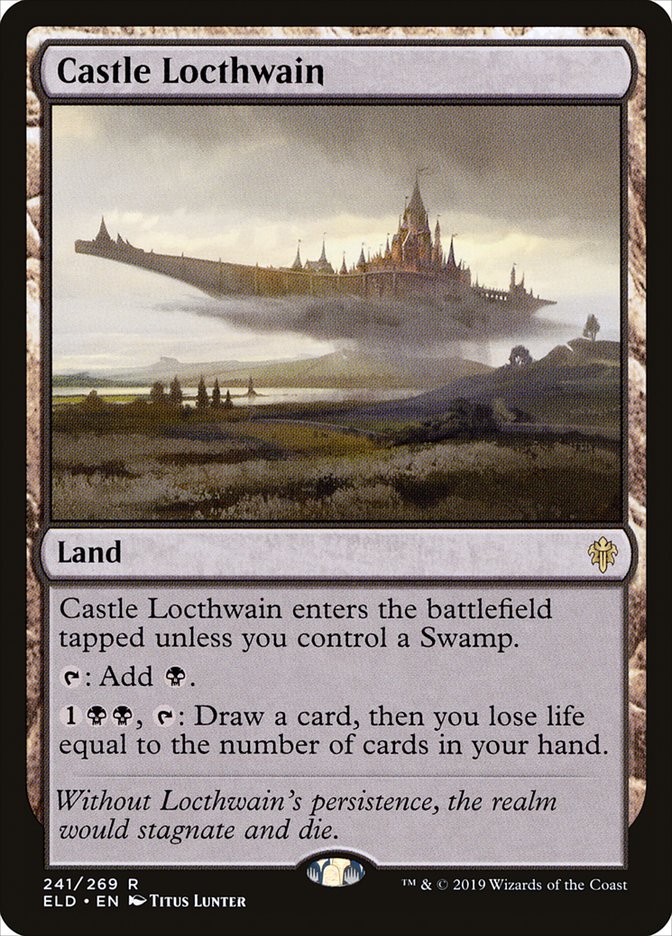 Castle Locthwain [Throne of Eldraine] | Dumpster Cat Games