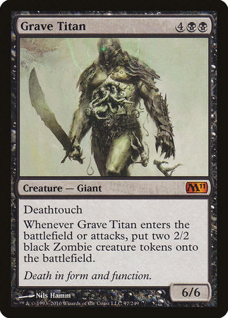 Grave Titan [Magic 2011] | Dumpster Cat Games