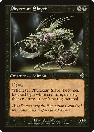 Phyrexian Slayer [Invasion] | Dumpster Cat Games