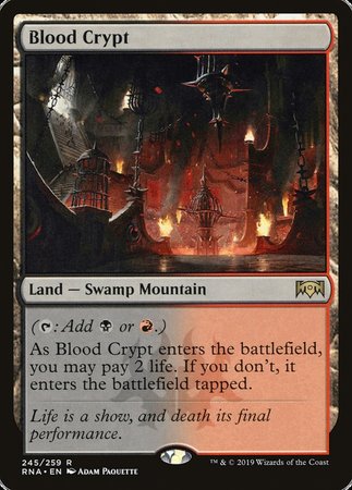 Blood Crypt [Ravnica Allegiance] | Dumpster Cat Games