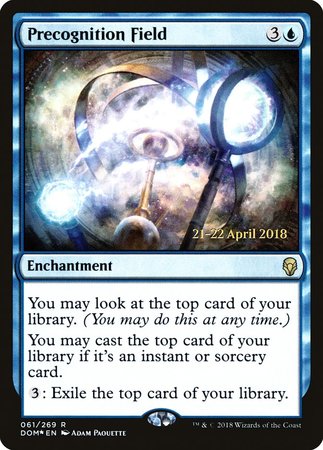 Precognition Field [Dominaria Promos] | Dumpster Cat Games