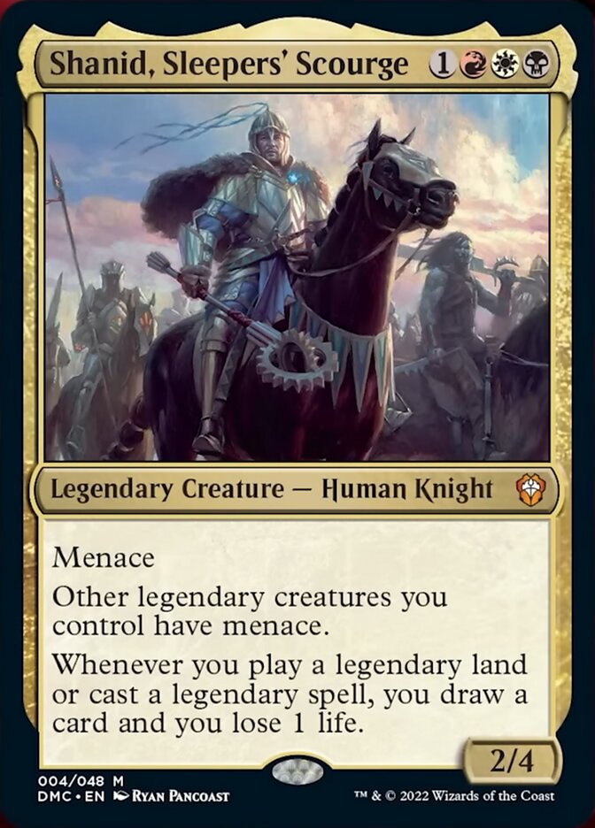 Shanid, Sleepers' Scourge [Dominaria United Commander] | Dumpster Cat Games