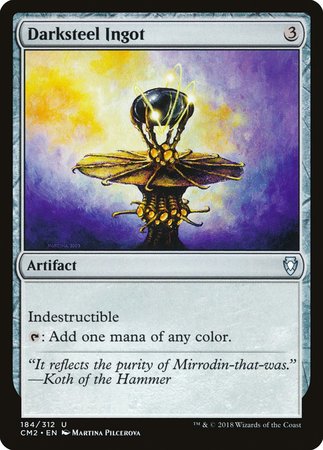 Darksteel Ingot [Commander Anthology Volume II] | Dumpster Cat Games