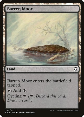 Barren Moor [Commander Anthology Volume II] | Dumpster Cat Games