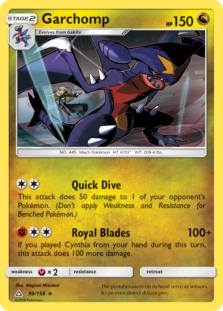 Garchomp (99/156) [Sun & Moon: Ultra Prism] | Dumpster Cat Games