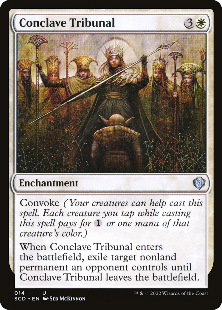 Conclave Tribunal [Starter Commander Decks] | Dumpster Cat Games