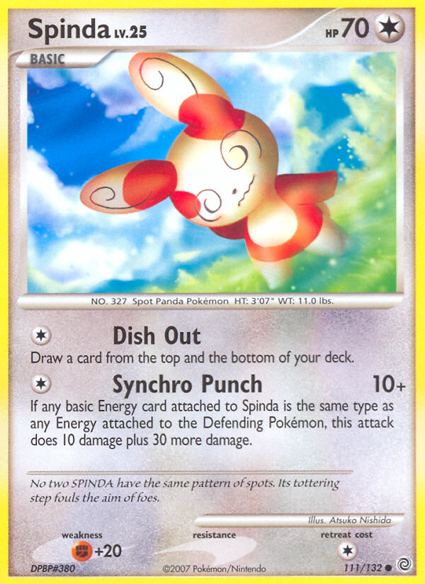 Spinda (111/132) [Diamond & Pearl: Secret Wonders] | Dumpster Cat Games