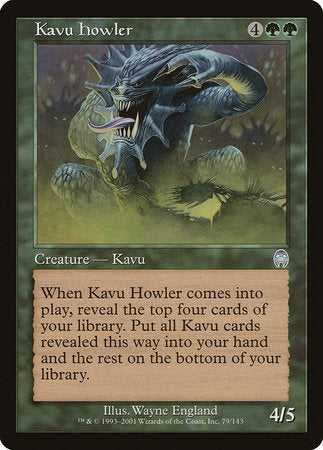 Kavu Howler [Apocalypse] | Dumpster Cat Games