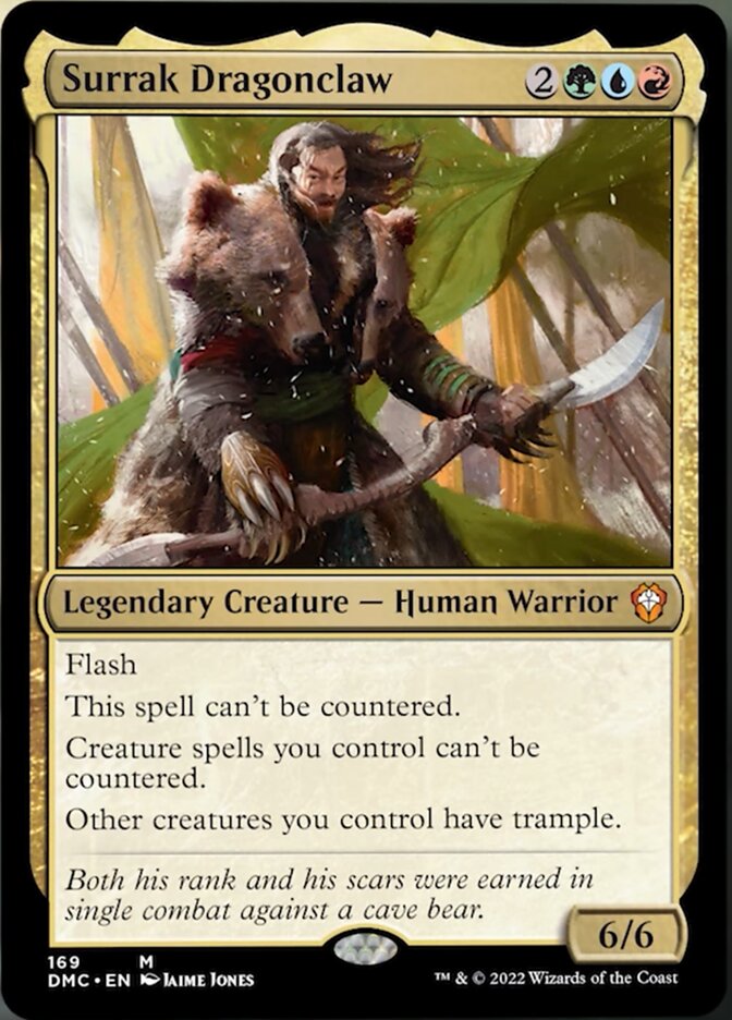 Surrak Dragonclaw [Dominaria United Commander] | Dumpster Cat Games
