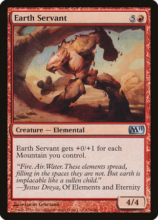 Earth Servant [Magic 2011] | Dumpster Cat Games