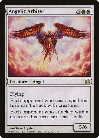 Angelic Arbiter [Commander 2011] | Dumpster Cat Games