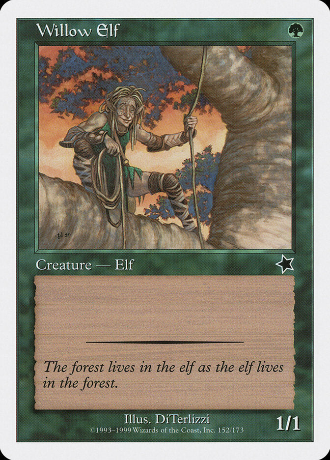 Willow Elf [Starter 1999] | Dumpster Cat Games