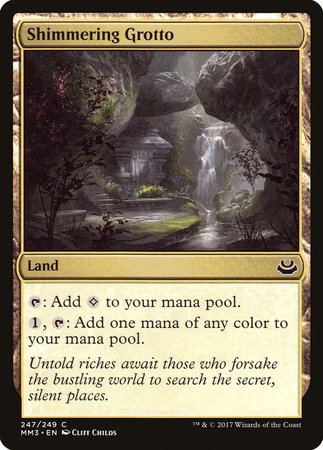 Shimmering Grotto [Modern Masters 2017] | Dumpster Cat Games
