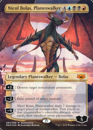 Nicol Bolas, Planeswalker [Mythic Edition] | Dumpster Cat Games