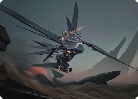 Steel Seraph Art Card [The Brothers' War Art Series] | Dumpster Cat Games
