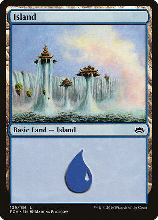 Island (139) [Planechase Anthology] | Dumpster Cat Games